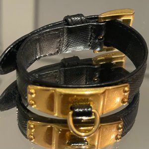 PRADA leather bracelet